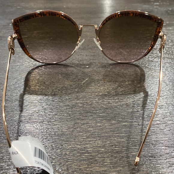 Fendi 58mm Metal Butterfly Sunglasses - Picture 6 of 7